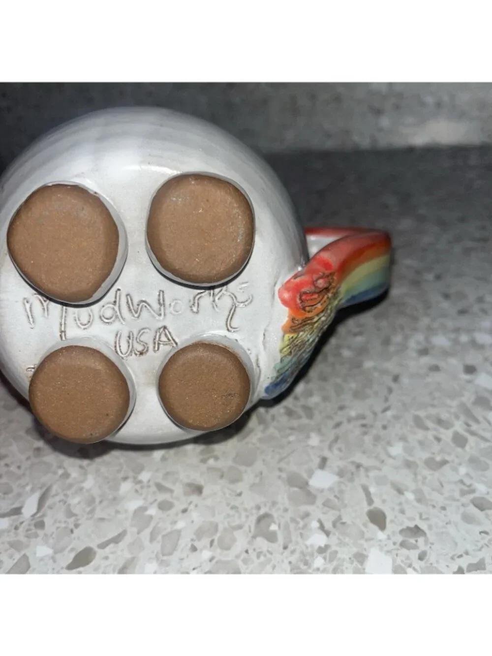 Mudworks Pottery Unicorn Mug Made In USA